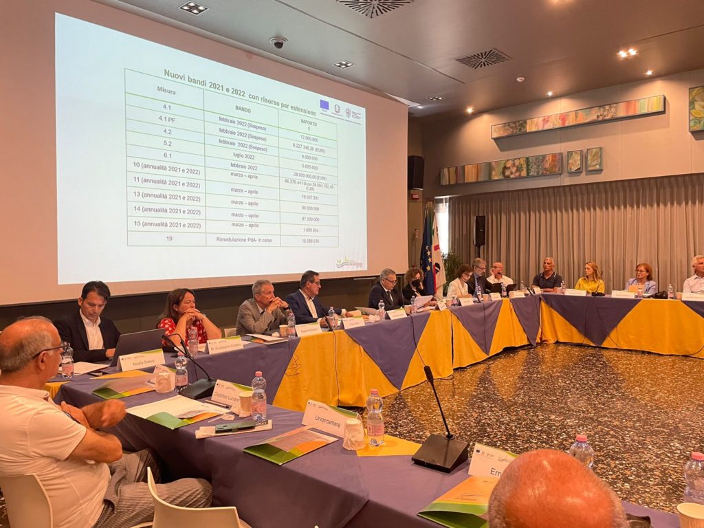 IL 16 giugno si è riunito il Comitato di Sorveglianza del PSR Sardegna